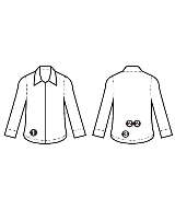 HUMAN WOMAN（ヒューマン　ウーマン）ブラウス 白 サイズ:M レディース/2200642731401