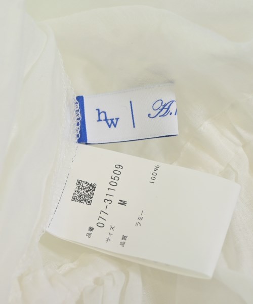 HUMAN WOMAN（ヒューマン　ウーマン）ブラウス 白 サイズ:M レディース/2200642734341