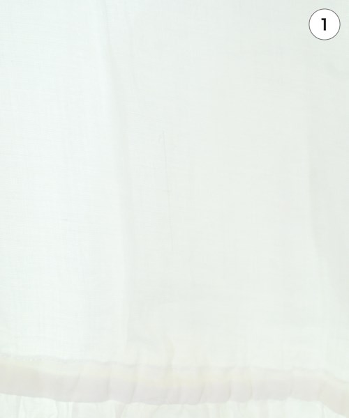 HUMAN WOMAN（ヒューマン　ウーマン）ブラウス 白 サイズ:M レディース/2200642734341