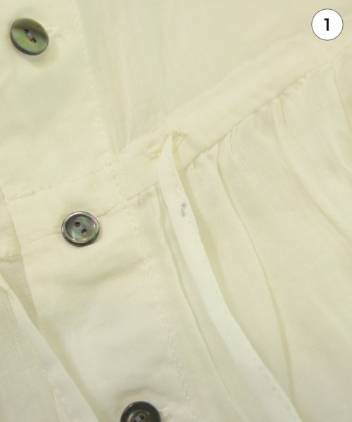 HUMAN WOMAN（ヒューマン　ウーマン）ブラウス 白 サイズ:M レディース/2200642734372