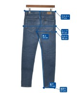 Lee（リー）デニムパンツ 紺 サイズ:XS メンズ/2200644033305