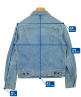 Lee（リー）デニムジャケット 青 サイズ:S レディース/2200586939048