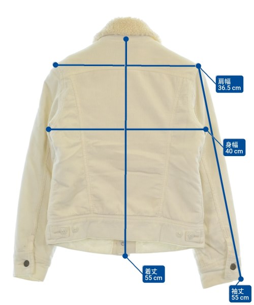 Lee（リー）ブルゾン 白 サイズ:S レディース/2200622346014