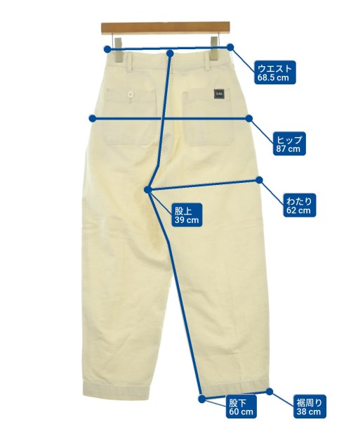 Lee（リー）チノパン 白 サイズ:M レディース/2200619549015