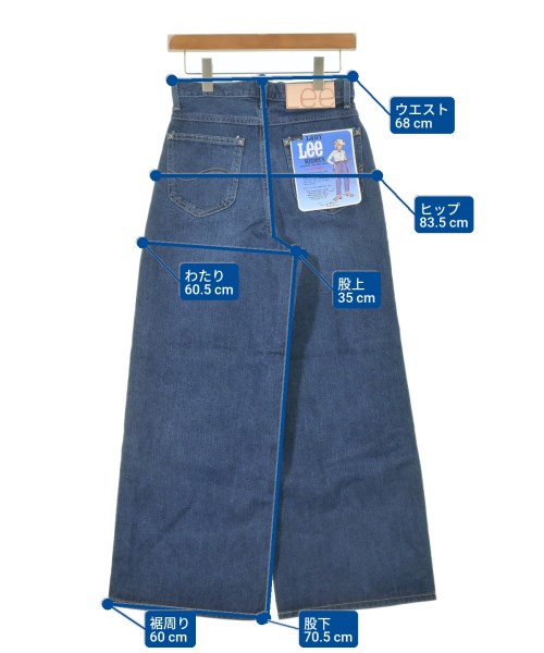 Lee（リー）デニムパンツ 紺 サイズ:S レディース/2200619515027