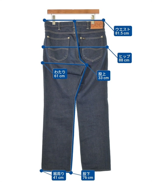 Lee（リー）デニムパンツ 紺 サイズ:30(M位) メンズ/2200628660015