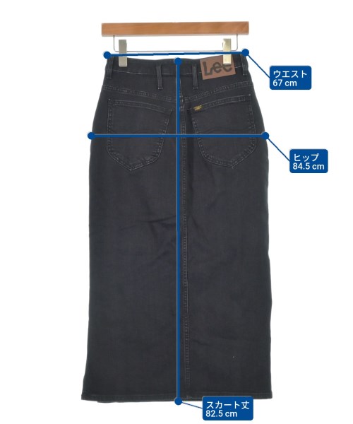 Lee（リー）ロング・マキシ丈スカート 黒 サイズ:S レディース/2200618862061