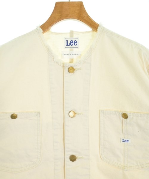 HUMAN WOMAN（ヒューマン　ウーマン）デニムジャケット ベージュ サイズ:M レディース/2200629289215