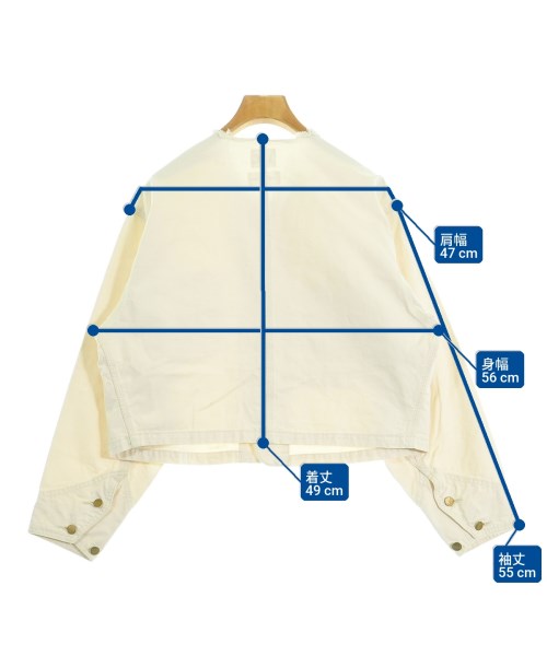 HUMAN WOMAN（ヒューマン　ウーマン）デニムジャケット ベージュ サイズ:M レディース/2200629289215