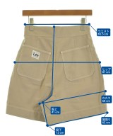 Lee（リー）ショートパンツ ベージュ サイズ:M レディース/2200619812027