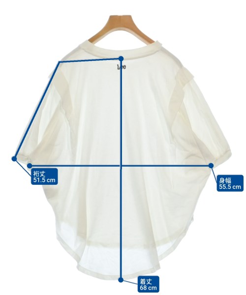 Lee（リー）Tシャツ・カットソー 白 サイズ:M レディース/2200620387071