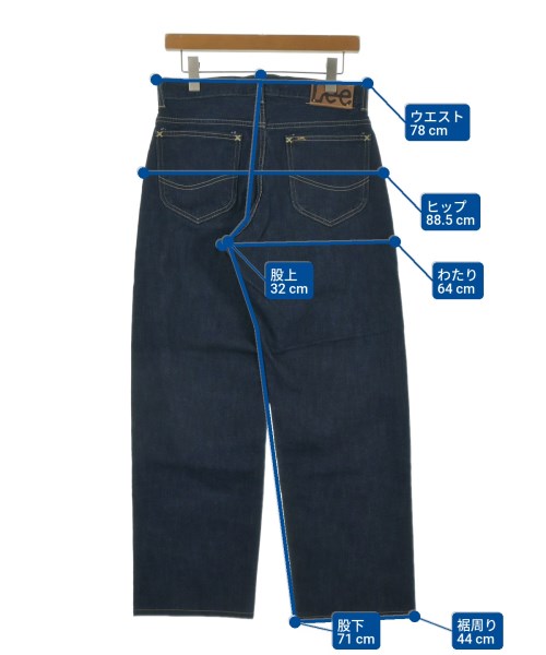 Lee（リー）デニムパンツ 紺 サイズ:30(M位) メンズ/2200621121049