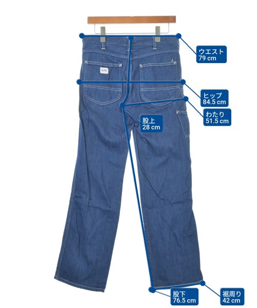 Lee（リー）デニムパンツ 青 サイズ:S レディース/2200576424172