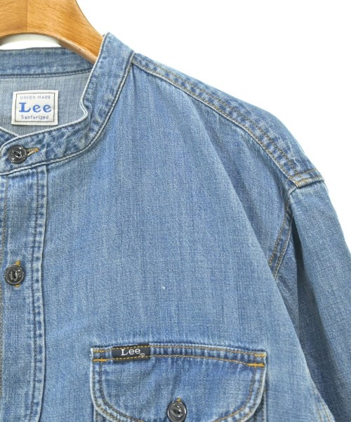 Lee（リー）シャツワンピース 青 サイズ:F レディース/2200614427035