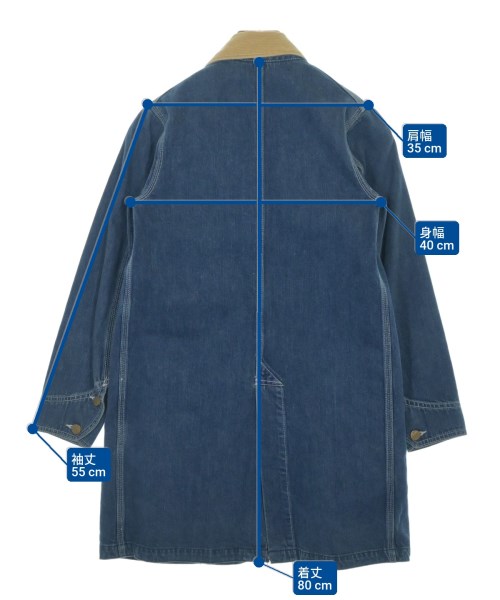 Lee（リー）ステンカラーコート 紺 サイズ:S レディース/2200614165043