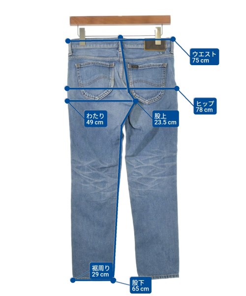 Lee（リー）デニムパンツ 青 サイズ:XS レディース/2200614193053