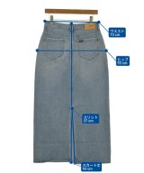 Lee（リー）ロング・マキシ丈スカート 青 サイズ:M レディース/2200616685099