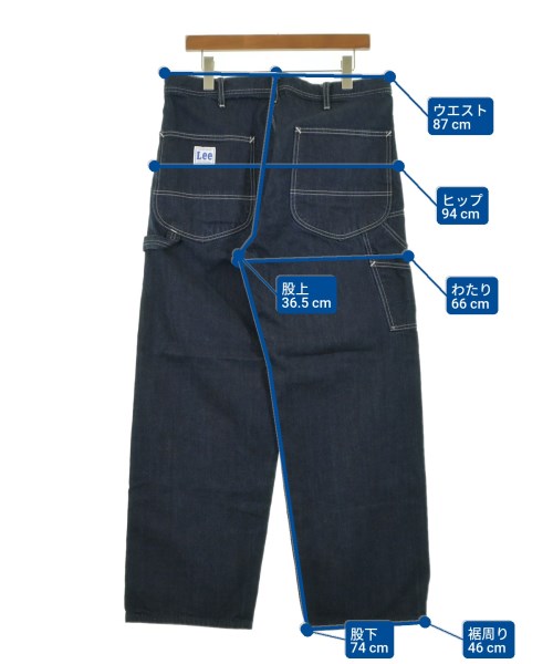 Lee（リー）デニムパンツ 紺 サイズ:XL メンズ/2200620461030