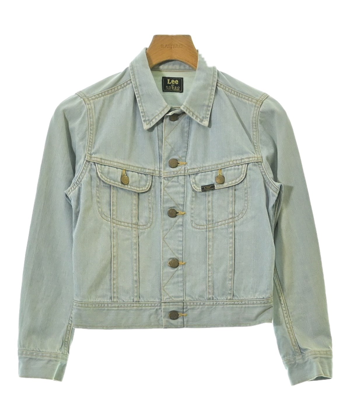 Lee（リー）デニムジャケット 青 サイズ:S レディース/2200606959148