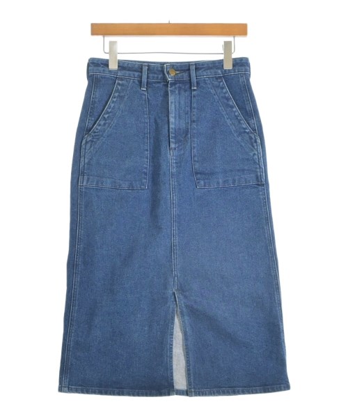 Lee(リー)ロング・マキシ丈スカート 青 サイズ:M/2200671796235