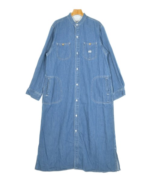 Lee(リー)シャツワンピース 青 サイズ:M/2200672772054