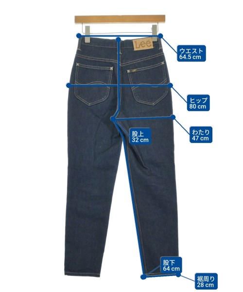 Lee（リー）デニムパンツ 紺 サイズ:XS レディース/2200679921011