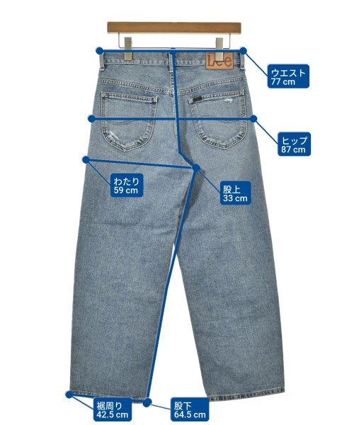 Lee（リー）デニムパンツ 青 サイズ:M レディース/2200633855246