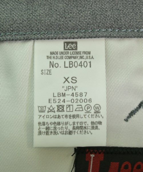 Lee（リー）スラックス グレー サイズ:XS メンズ/2200676573367