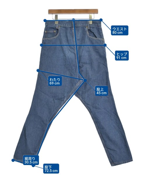 Lee（リー）デニムパンツ 青 サイズ:M レディース/2200682089029