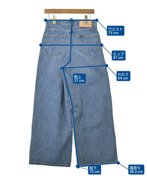 Lee（リー）デニムパンツ 青 サイズ:M レディース/2200693625179