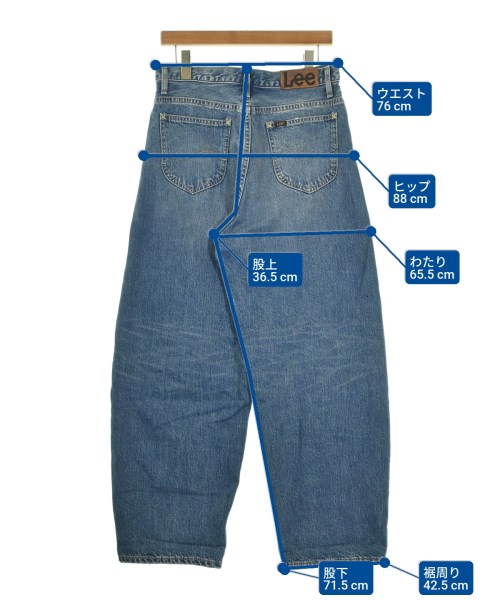 Lee（リー）デニムパンツ 紺 サイズ:M レディース/2200691631165