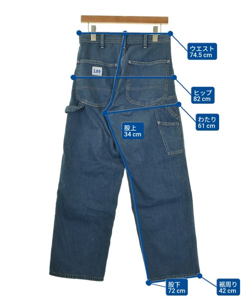 Lee（リー）デニムパンツ 紺 サイズ:M レディース/2200691631172