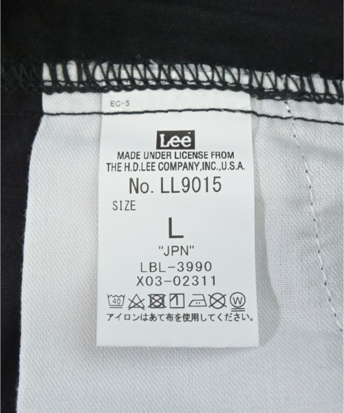 Lee（リー）オールインワン/サロペット 黒 サイズ:L レディース/2200690266108