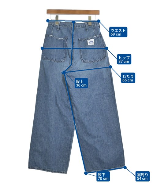 Lee（リー）デニムパンツ 青 サイズ:S レディース/2200695350093