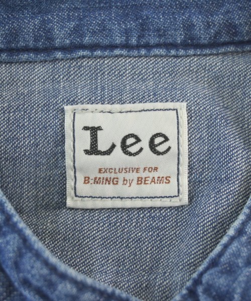 Lee（リー）シャツワンピース 青 サイズ:M レディース/2200700553167