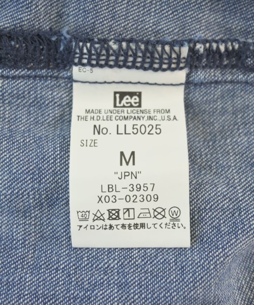 Lee（リー）シャツワンピース 青 サイズ:M レディース/2200700553167