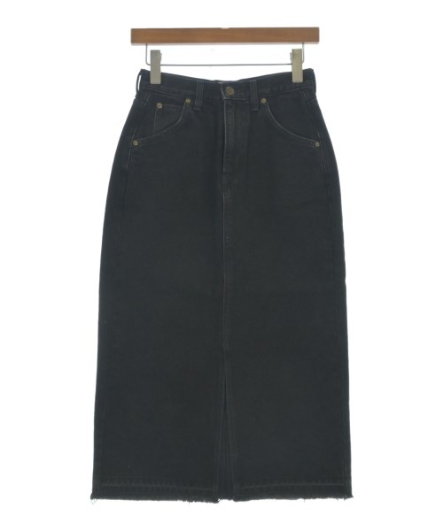 Lee(リー)ロング・マキシ丈スカート 黒 サイズ:XS/2200655388036