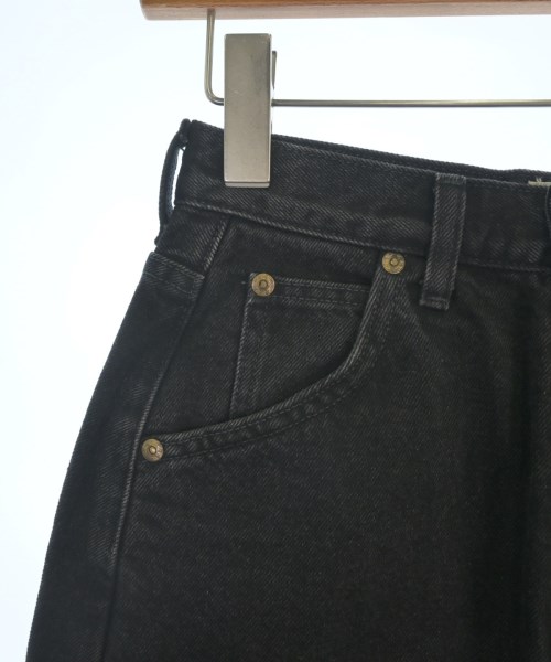 Lee（リー）ロング・マキシ丈スカート 黒 サイズ:XS レディース/2200655388036