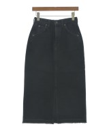 Lee（リー）ロング・マキシ丈スカート 黒 サイズ:XS レディース/2200655388036