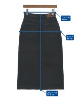 Lee（リー）ロング・マキシ丈スカート 黒 サイズ:XS レディース/2200655388036