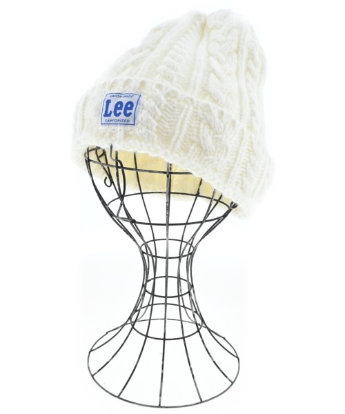 Lee(リー)ニットキャップ・ビーニー 白 サイズ:-/2200647355152