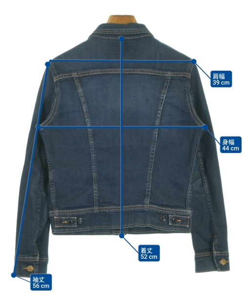 Lee（リー）デニムジャケット 紺 サイズ:S レディース/2200655112037