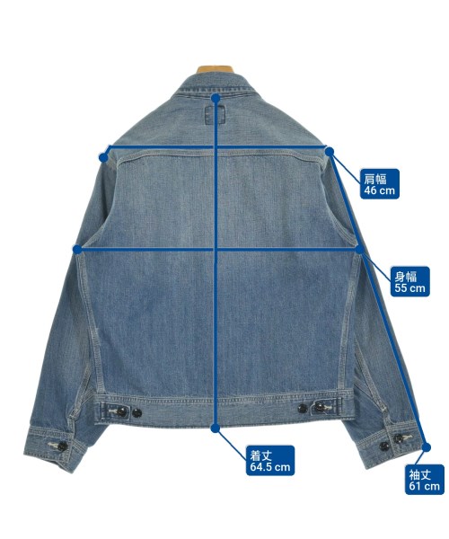 Lee（リー）デニムジャケット 青 サイズ:M メンズ/2200658428012