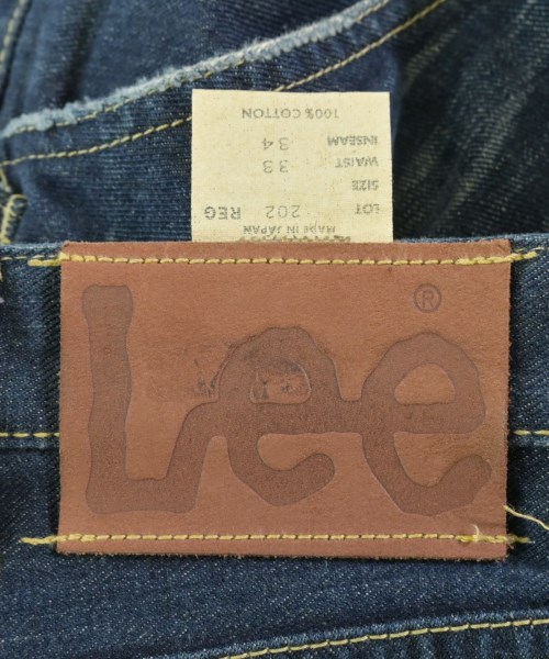 Lee（リー）デニムパンツ 紺 サイズ:33(L位) メンズ/2200716802044