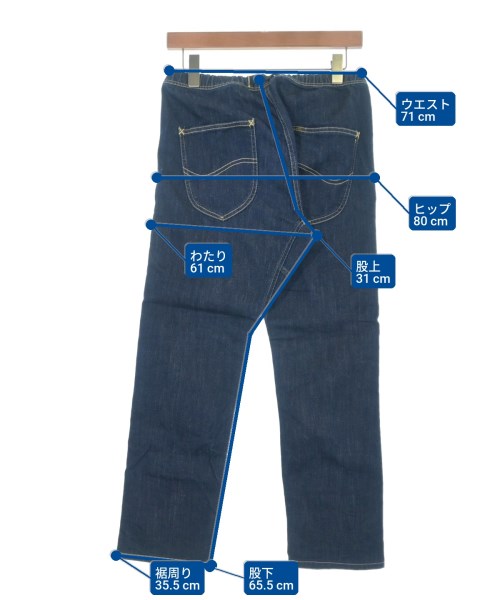 Lee（リー）デニムパンツ 紺 サイズ:M メンズ/2200636135062