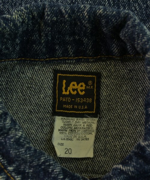 Lee（リー）デニムジャケット 紺 サイズ:20(XL位) レディース/2200635943040