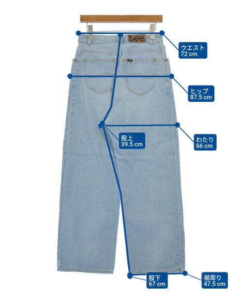 Lee（リー）デニムパンツ 青 サイズ:M レディース/2200633291549