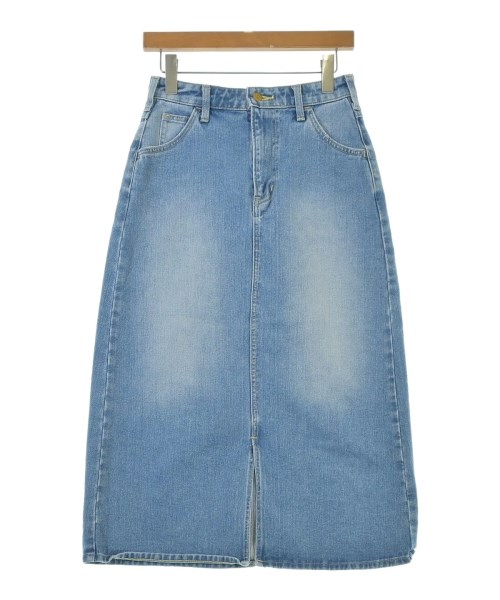 Lee(リー)ロング・マキシ丈スカート 青 サイズ:M/2200651263115
