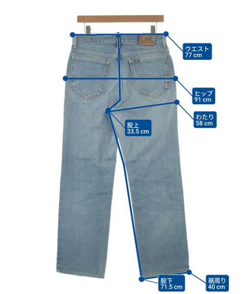 Lee（リー）デニムパンツ 青 サイズ:31(M位) メンズ/2200652305098