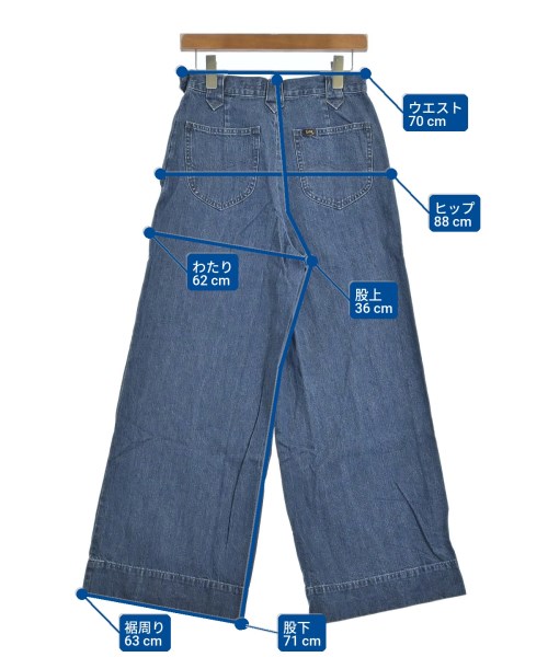 Lee（リー）デニムパンツ 青 サイズ:M レディース/2200702257131